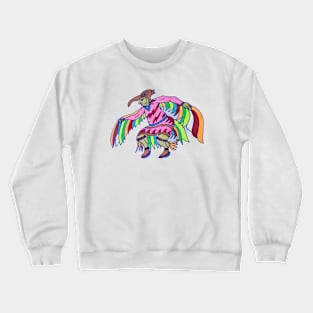 Mesoamerican Bird Dancer Crewneck Sweatshirt